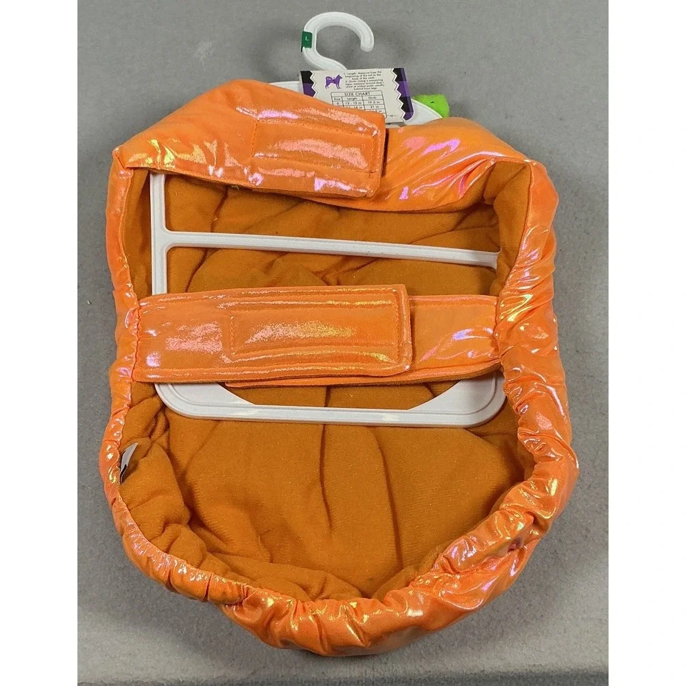 Woof Pet Pumpkin Halloween Dog Costume Large L 17-18